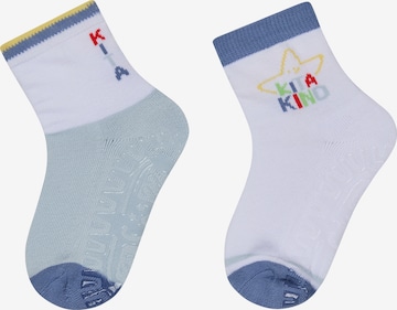 STERNTALER Socken in Blau: Vorderseite