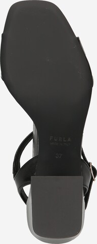 FURLA Strap sandal 'FURLA' in Black