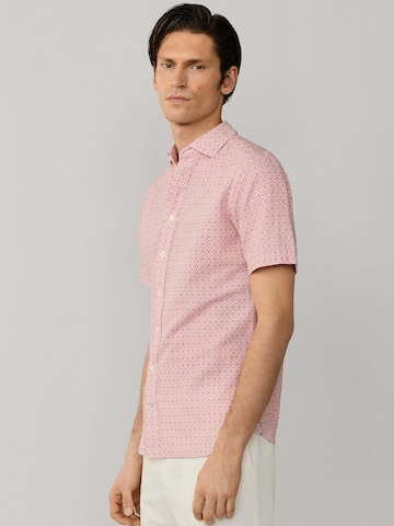 Hackett London Regular fit Button Up Shirt 'Clay' in Pink
