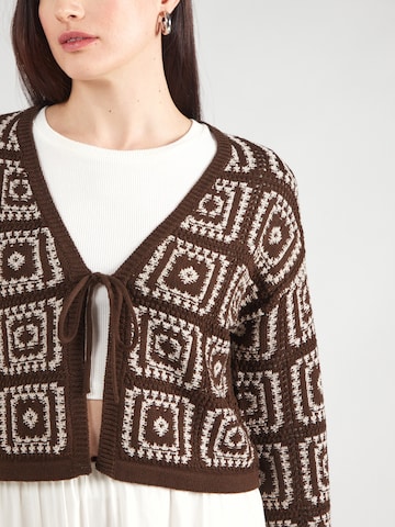 Cardigan 'ONLLOA' ONLY en marron