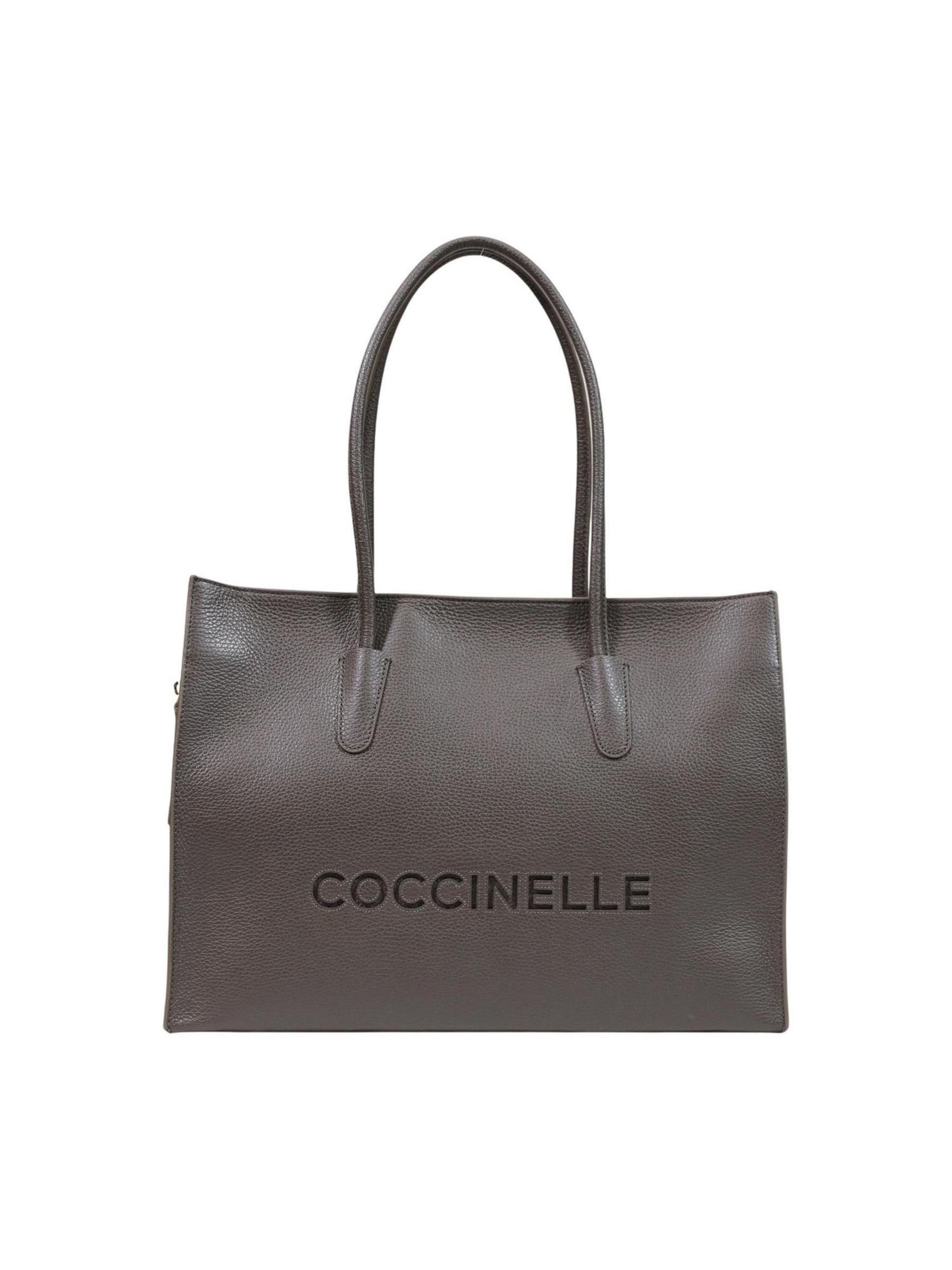 Coccinelle - Bolso de hombro 'COCCINELLEMYRTHA26 E1 UAK 11 01 01' en marrón: frente