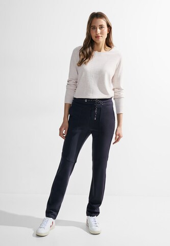 CECIL Regular Pants in Blue