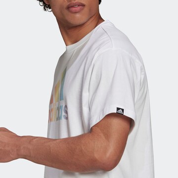 Tricou funcțional de la ADIDAS PERFORMANCE pe alb