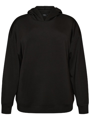 Zizzi Pullover in Schwarz: Vorderseite