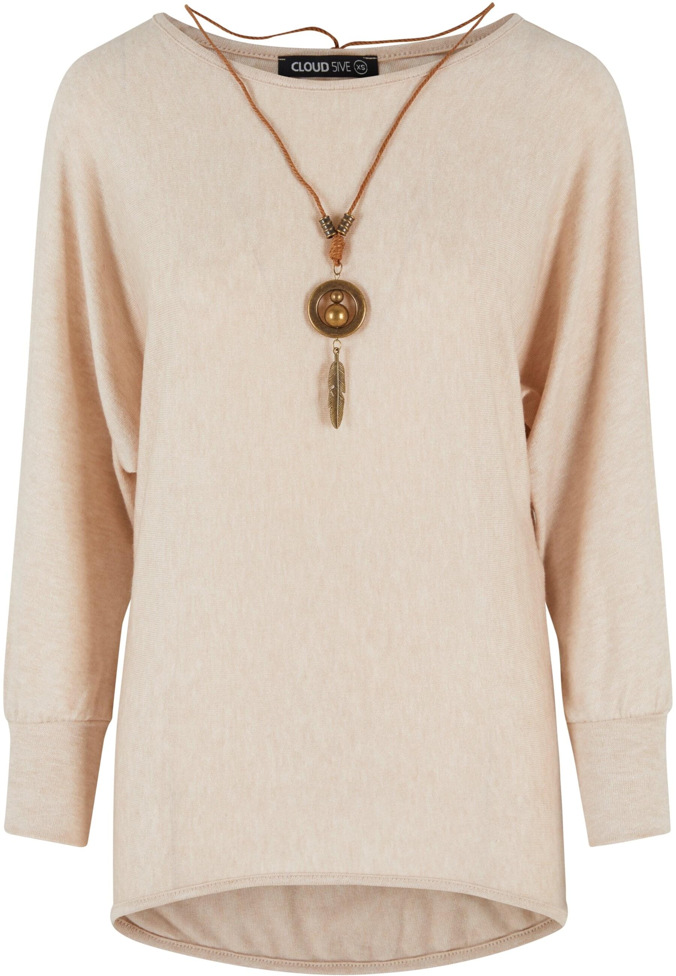 Cloud5ive Shirt in Beige: Vorderseite