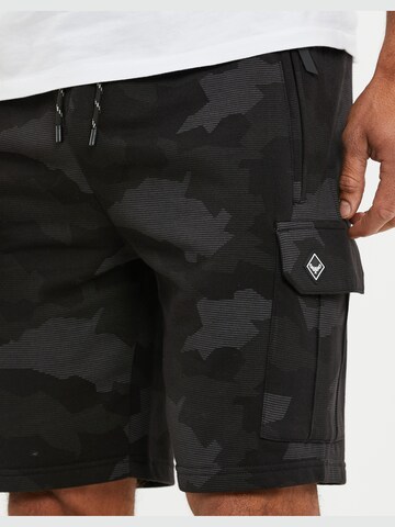 Threadbare Regular Cargohose 'Tully' in Grau