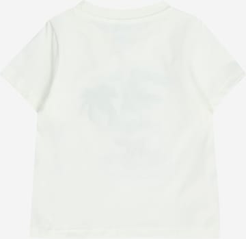 T-Shirt 'Lilou' ABOUT YOU en blanc