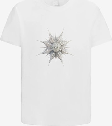 HUSKSWARE Shirt in Weiß: Vorderseite