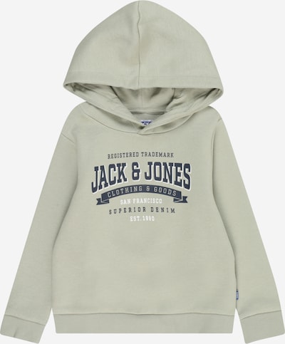 Jack & Jones Junior كنزة رياضية بـ أزرق ليلي / أخضر باستيل / أبيض, عرض المنتج
