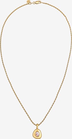 ELLI PREMIUM Ketting 'Engel' in Goud: voorkant