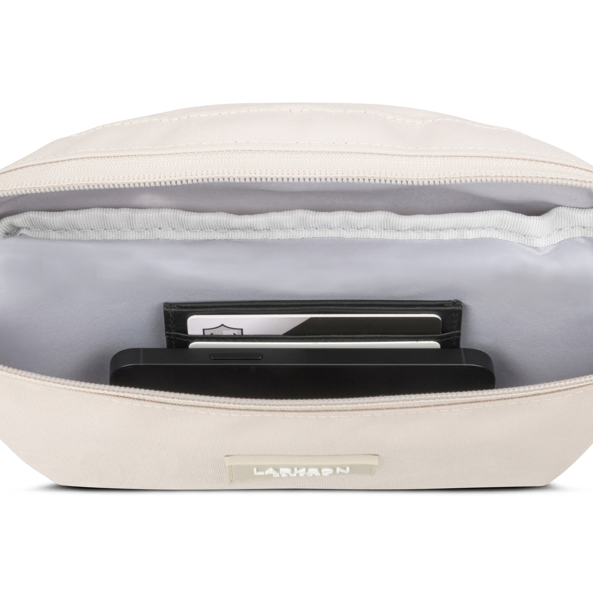 LARKSON Bæltetaske 'Finn' i beige