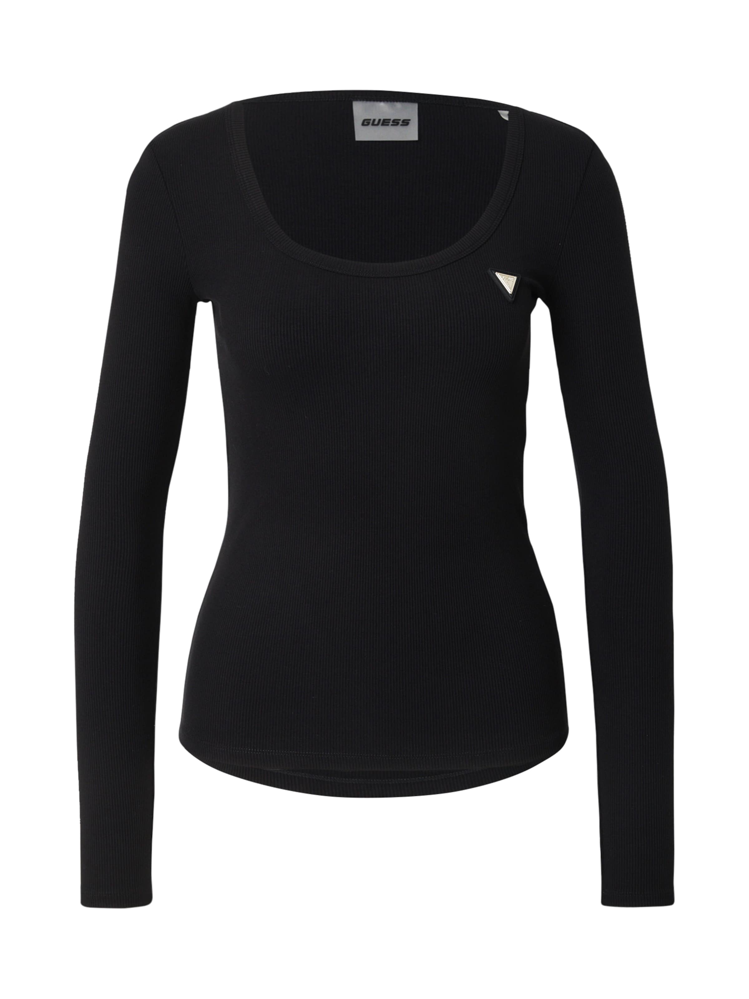 GUESS Shirt 'COLETTE' in Black: front