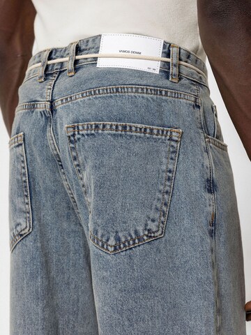 Wide leg Jeans 'CONROE' di VAMOS CLO in blu