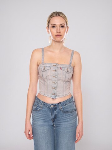 LEVI'S ® Top 'Tube' w kolorze niebieski: przód
