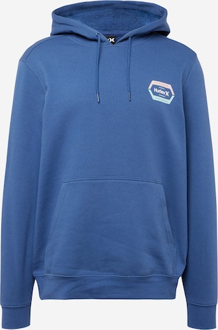 Hurley Sportsweatshirt in Blau: predná strana