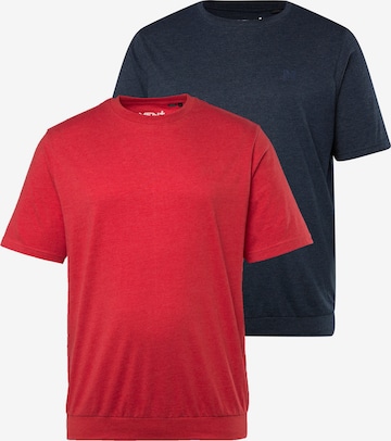 Men Plus Shirt in Rot: Vorderseite