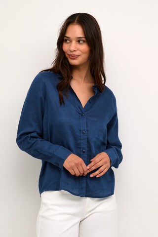 CULTURE Blouse 'Molly' in Blue: front