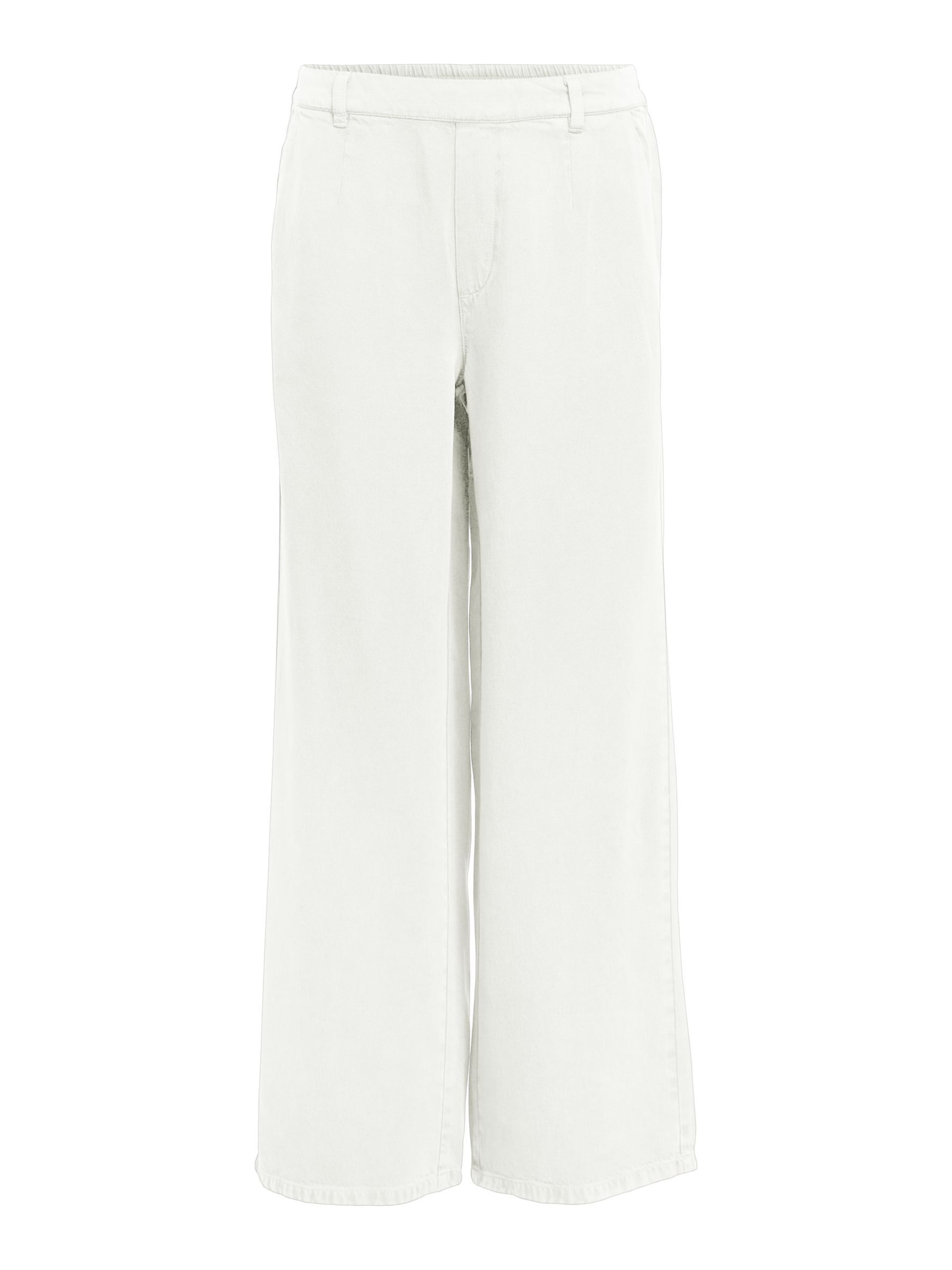 Jean 'Frame Lisa' OBJECT en blanc : devant