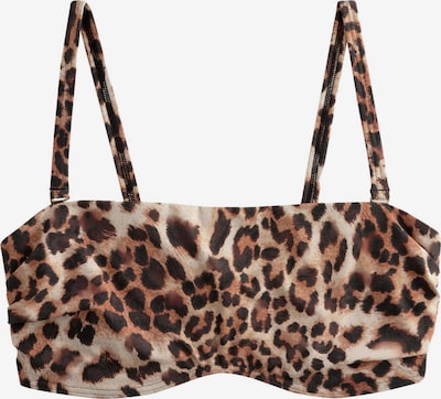 Next Bikini gornji dio u bež / smeđa / crna, Pregled proizvoda