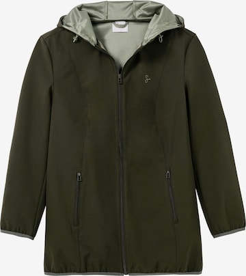 SHEEGO Outdoor Jacket in Green: front