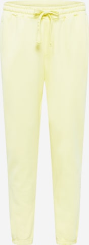 ABOUT YOU x Mero - Loosefit Pantalón 'Code' en amarillo: frente