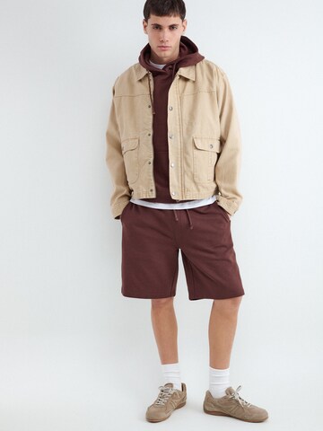 BALMOHK Avar lõige Püksid, värv pruun