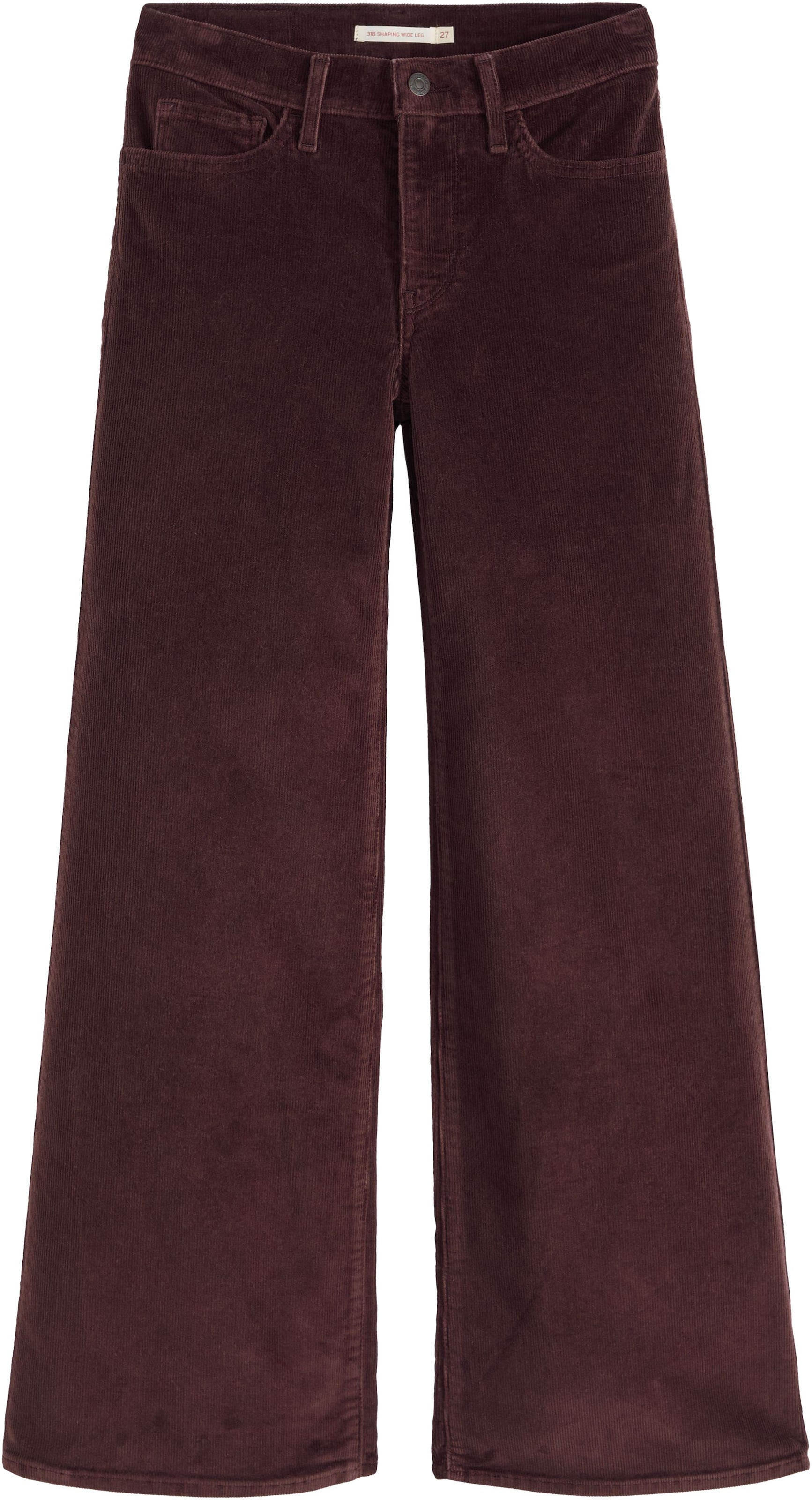 LEVI'S ® Wide Leg Hose in Rot: Vorderseite