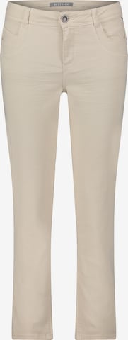 Pantalon Betty & Co en beige : devant