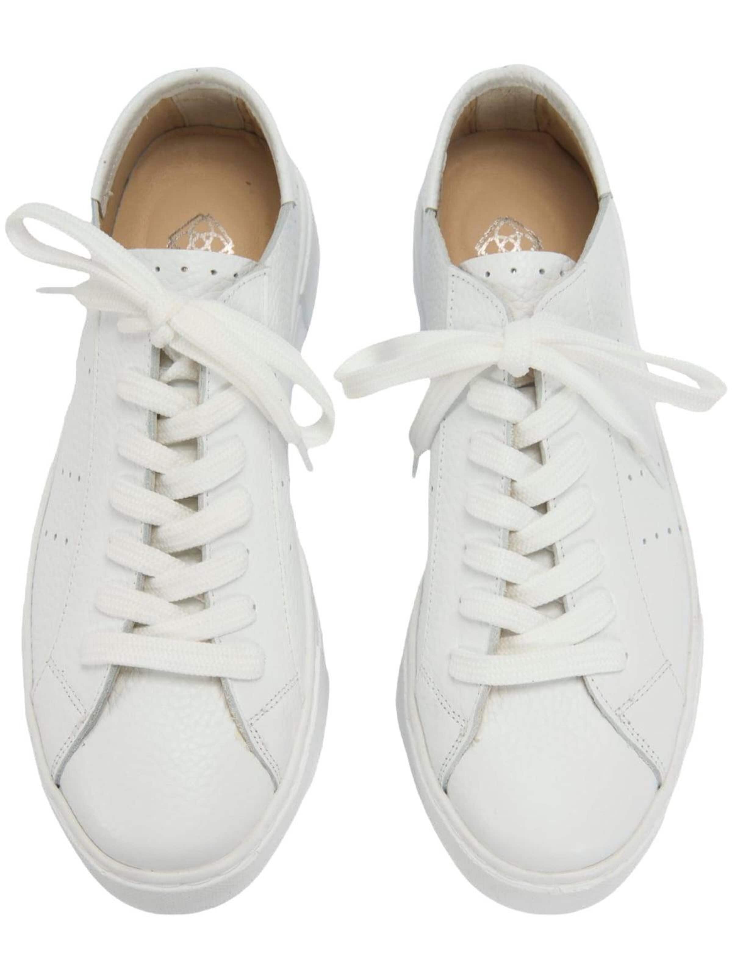Desa Classic Flats 'Trainer' in White