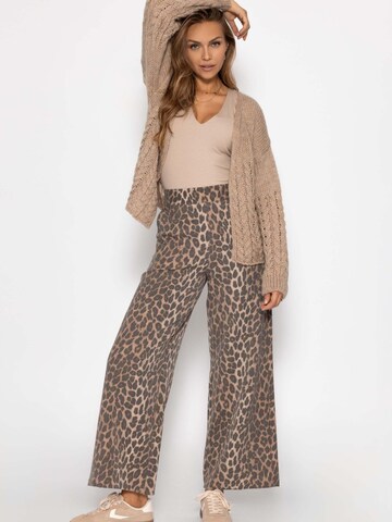 SASSYCLASSY Oversizestrickjacke‌‌‌‌ in Beige