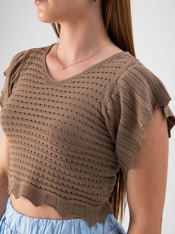 MND Tröja 'Sahara' i brun