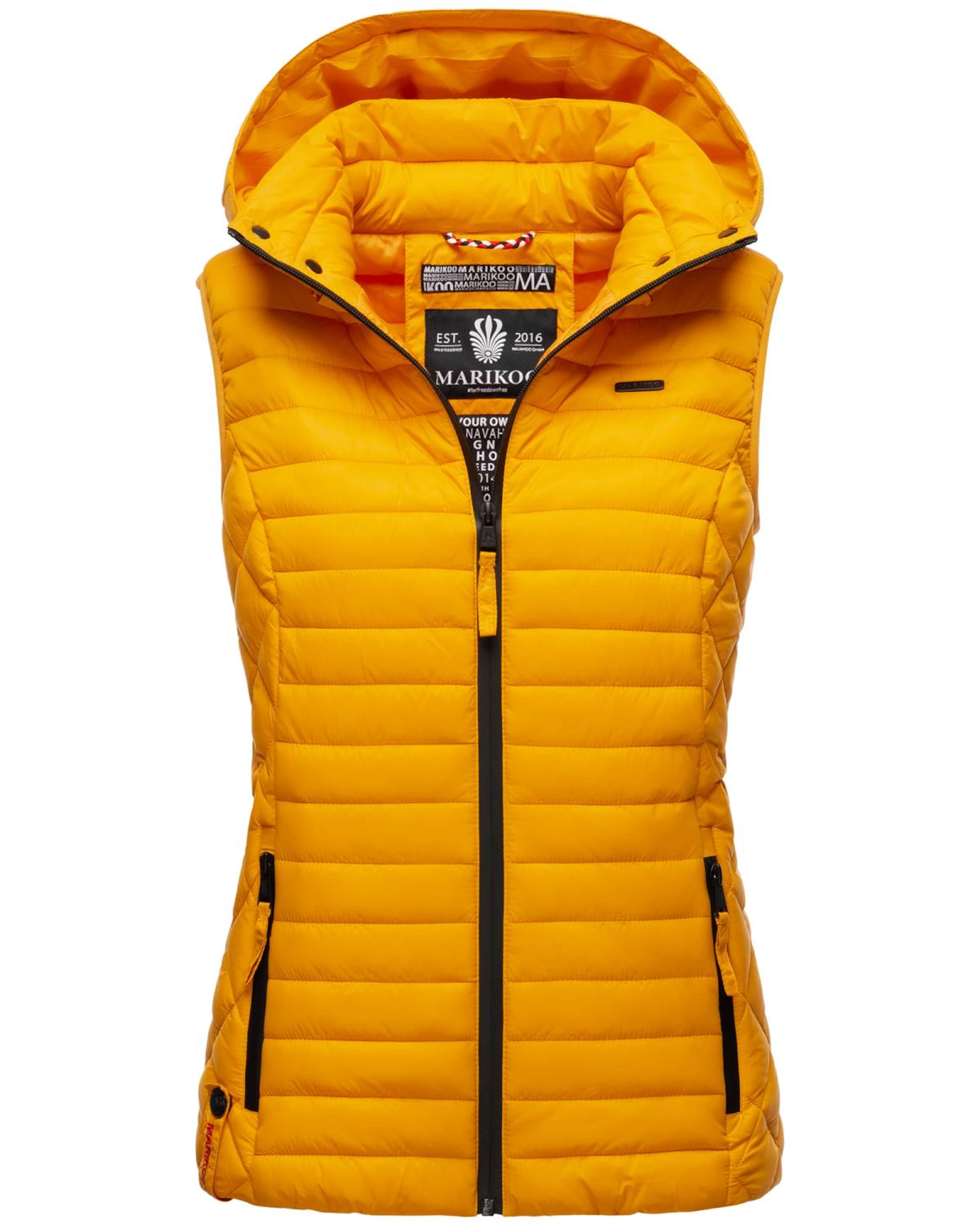 MARIKOO Γιλέκο 'Hasenpfote' σε κίτρινο