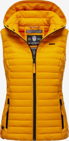 Gilet 'Hasenpfote' MARIKOO en jaune