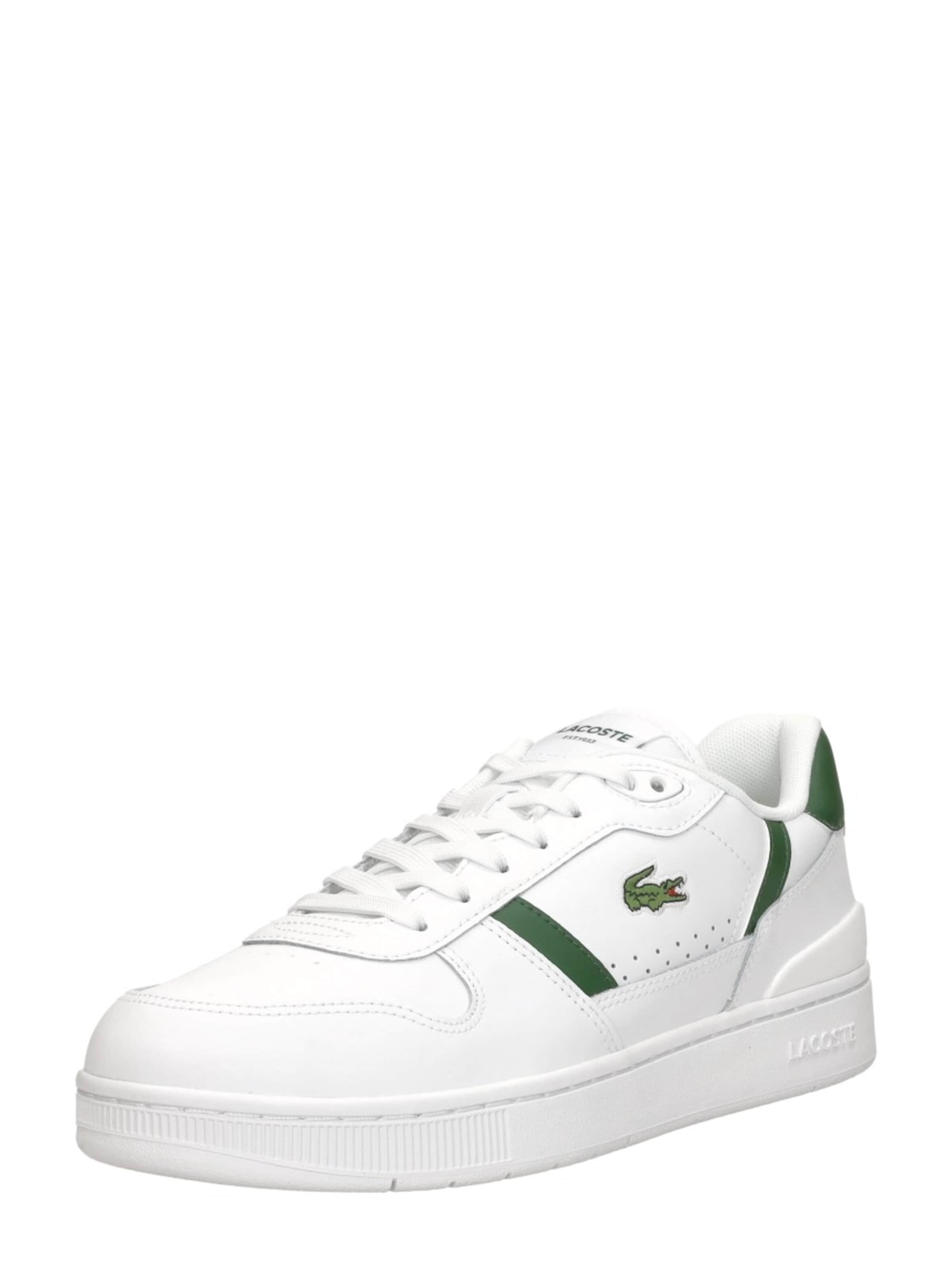 LACOSTE Sneakers 'T Clip' in White: front