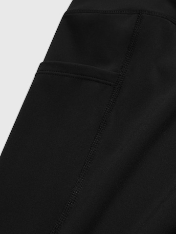 bonprix Skinny Sporthose in Schwarz