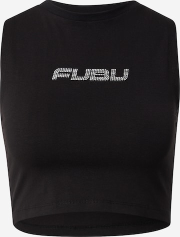 FUBU Top in Black: front