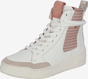 Crickit Sneakers hoog 'MAXIE' in Wit: voorkant