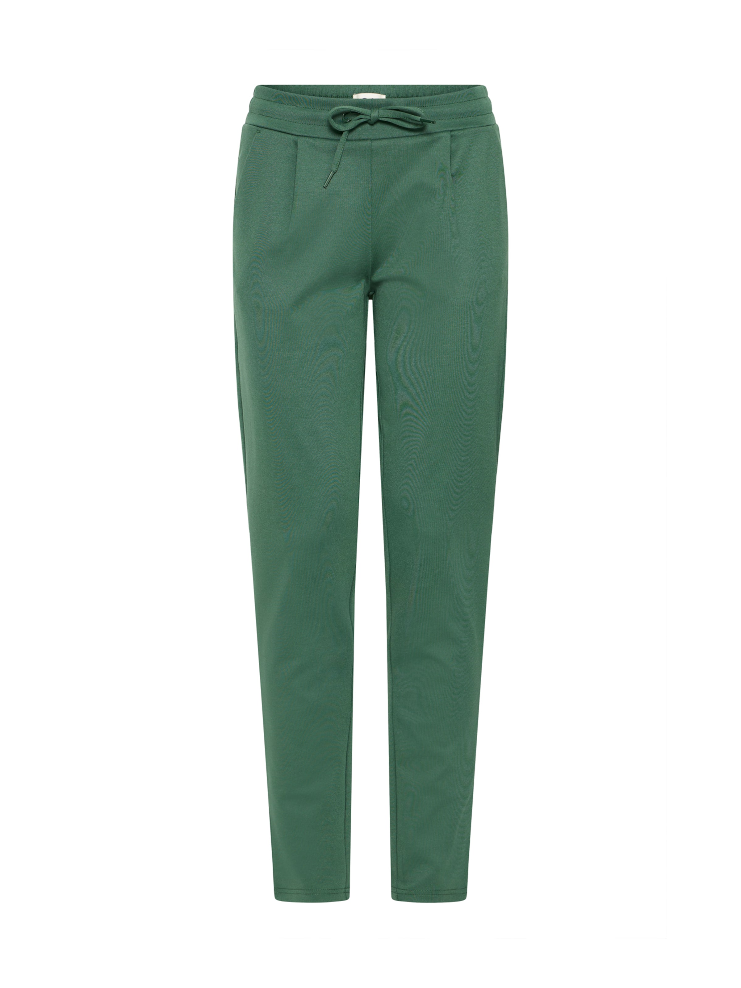 ICHI Tapered Bukser 'IHKATE' i grøn: forside