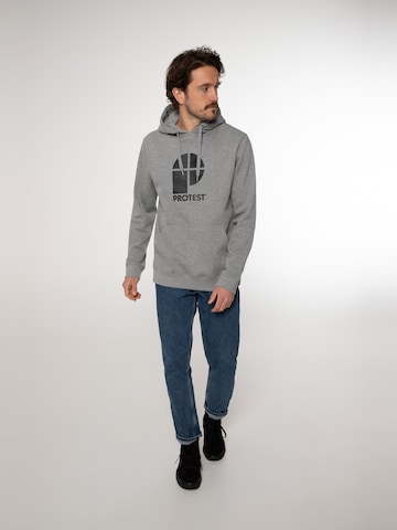 PROTEST Pullover 'CLASSIC LOGO HOODY' in Grau