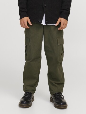 Jack & Jones Junior Loosefit Bukser i grøn: forside