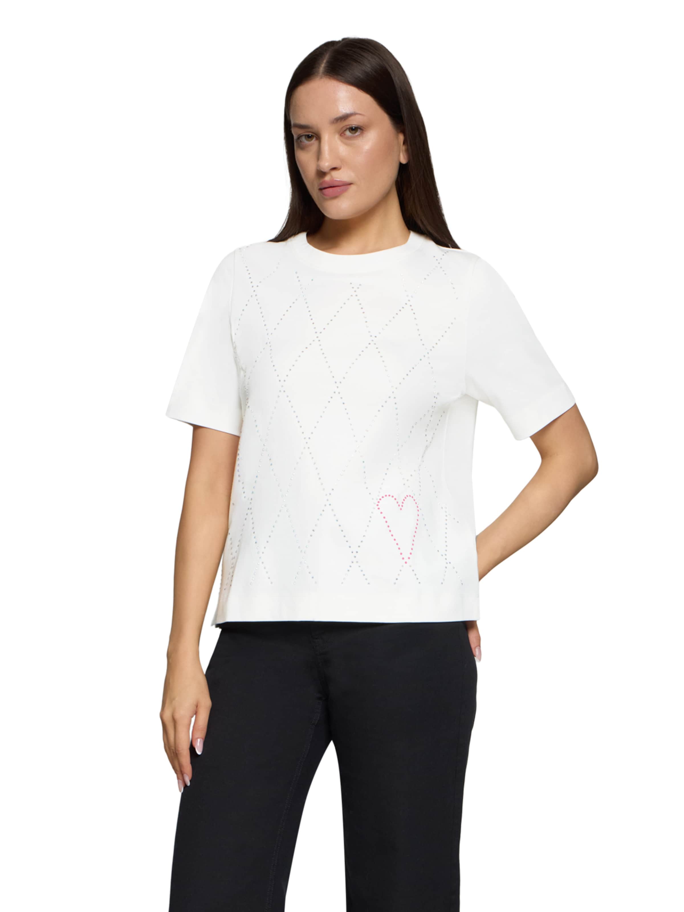 Maglietta di Cartoon in bianco: frontale