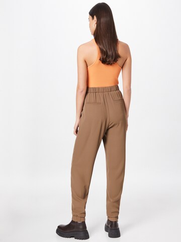 Neo Noir - Tapered Pantalón plisado 'Bounce' en marrón