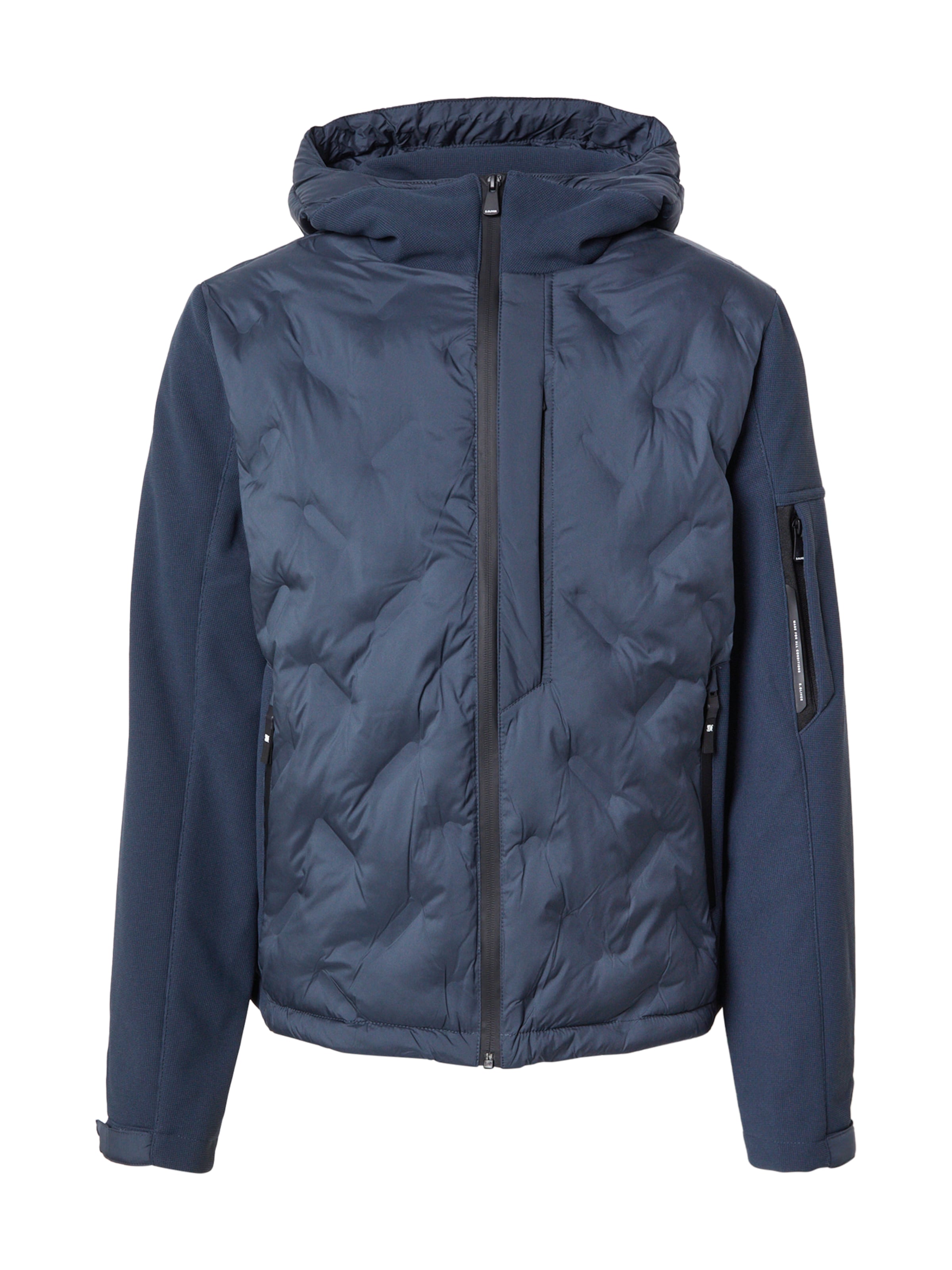 s.OliverPrijelazna jakna - plava boja: prednji dio