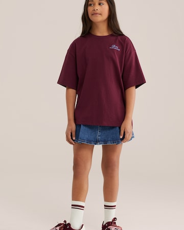 WE Fashion T-shirt i röd