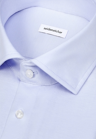 Coupe slim Chemise business SEIDENSTICKER en bleu