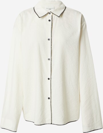 ABOUT YOU x Marie von Behrens Blouse 'Vivian' in White: front