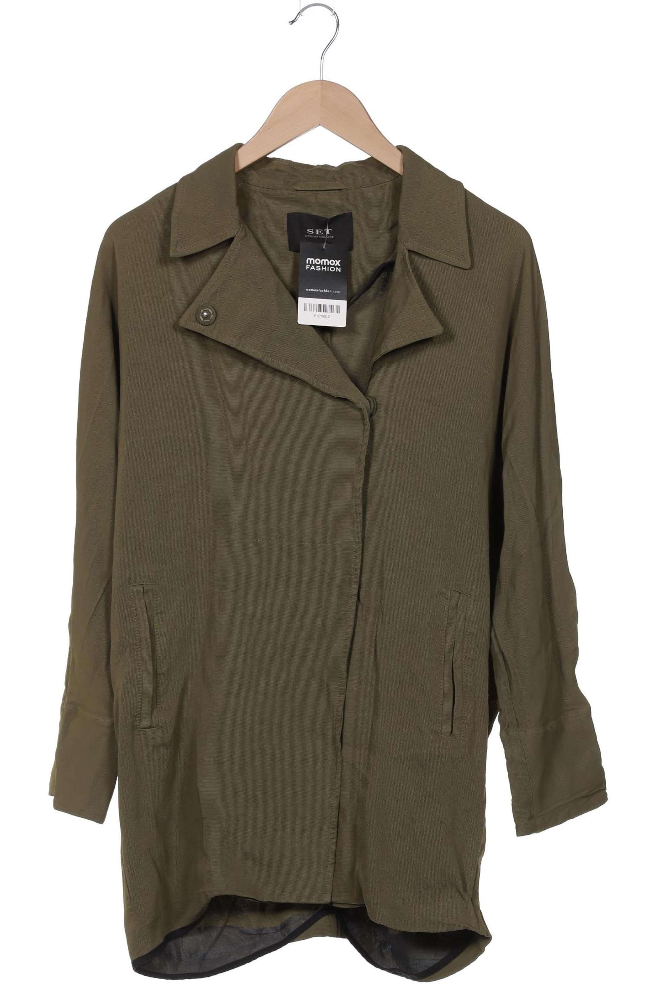 SET Mantel XXXL in Grün: Vorderseite