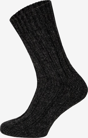 HomeOfSocks Socken 'HOS1001' in Grau: Vorderseite