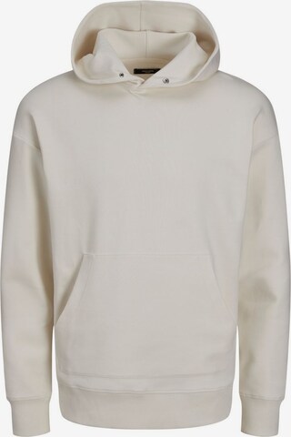 JACK & JONES Sweatshirt in Beige: front