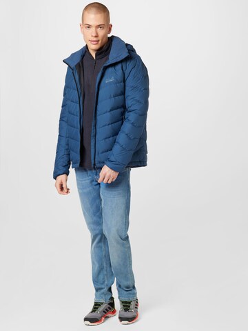 JACK WOLFSKIN - Casaco outdoor 'Fairmont' em azul